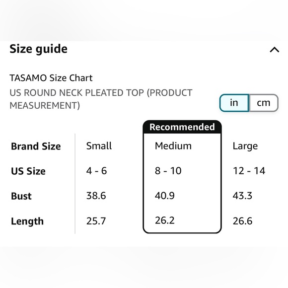 TASAMO size M red and white leaf print Round Neck Pleated Top with Cap Sleeves - Picture 9 of 10